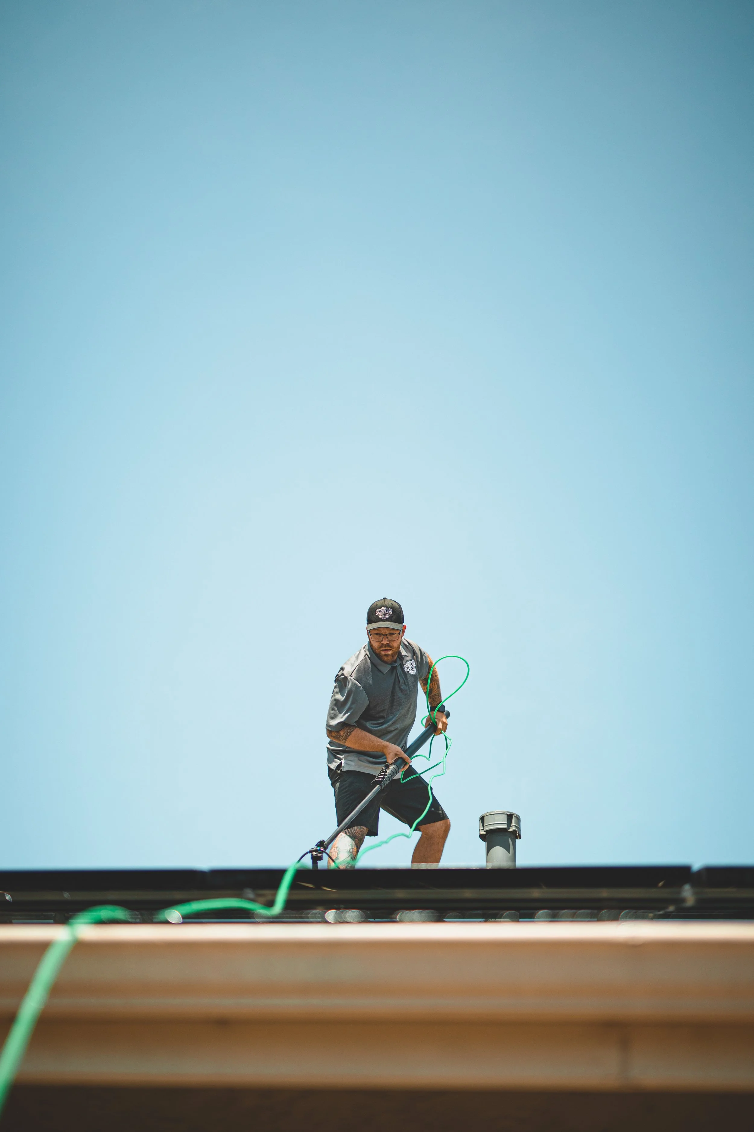 Residential and commercial cleaning services - Pop's Soft Wash serves homes and businesses
